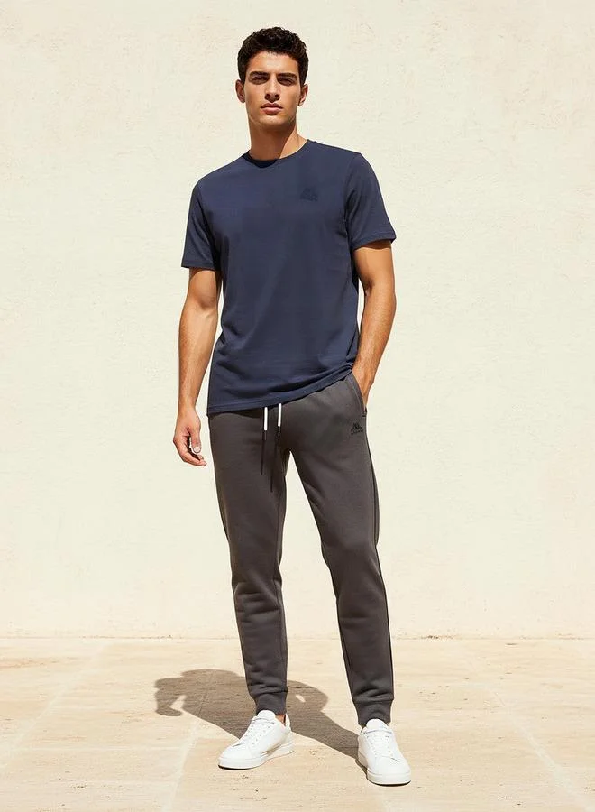Kappa BLUE Kappa Men Embroidered T shirt for Men | Best Price UAE