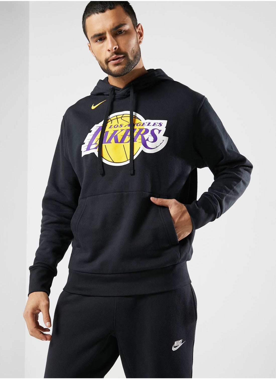 Nike NBA Los Angeles Lakers Hoodie - Black - DN4709-010