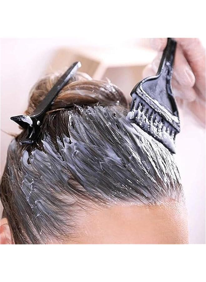 HOOKOR Hair Dye Coloring Kit with Hair Color Bowl,Dye Brush Comb,Tinting Bowl,Ear Caps,Dye Mixer,Bleach Tinting Brushes Tool for Salon Home Coloring Dye Kit (Blue) - Image 3