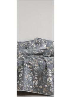 Red Rose A king-sized summer microfiber double bed sheet that adds beauty and elegance to your room, measuring 230*250cm.  - Image 3