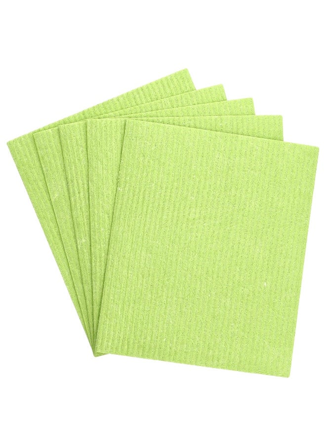 If you care If You Care, Reusable Sponge Cloths, 5 Cloths, 8" x 6.75" (20 cm x 17 cm) Each  - Image 3