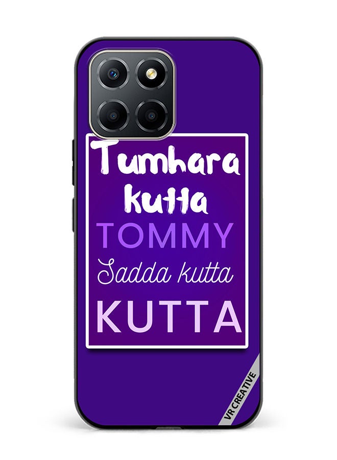 VR CREATIVE Protective Case Cover For Honor X6 Tumhara Kutta Tommy Jadda Kutta  Hindi Quots Design Multicolour - Image 1