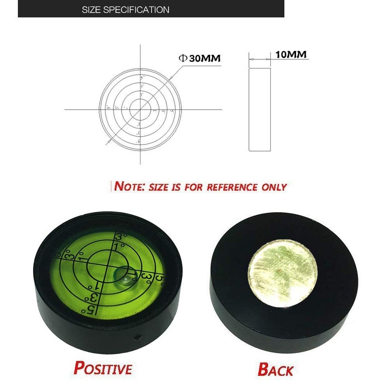 The Yan He High precision horizontal bubble Cardan level horizontal bubble band horizontal ball horizontal bead leveler (30 * 10 mm magnetism) - Image 3