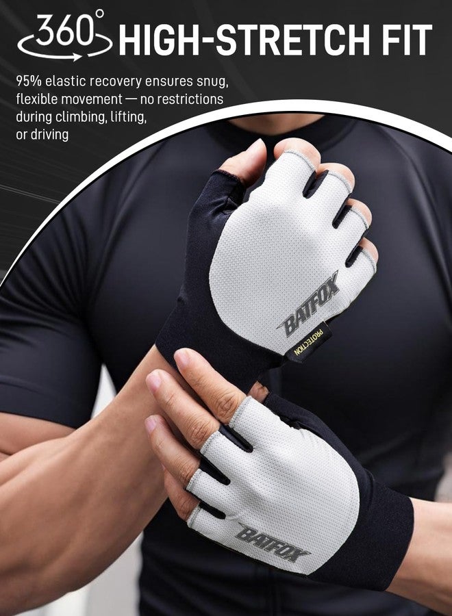 بات فوكس قفازات باتفوكس لركوب الدراجات للرجال والنساء، قفازات ركوب الدراجات الجبلية والطرق - قفازات مضادة للانزلاق لركوب الدراجات واللياقة البدنية والتدريب والرياضات الخارجية - Image 5