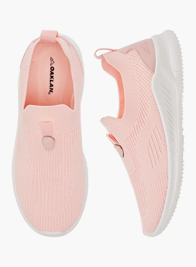 Oaklan by Shoexpress PINK Girls by Shoexpress Pull Tab Detail Slip-On Sports Shoes for Women | Best Price UAE