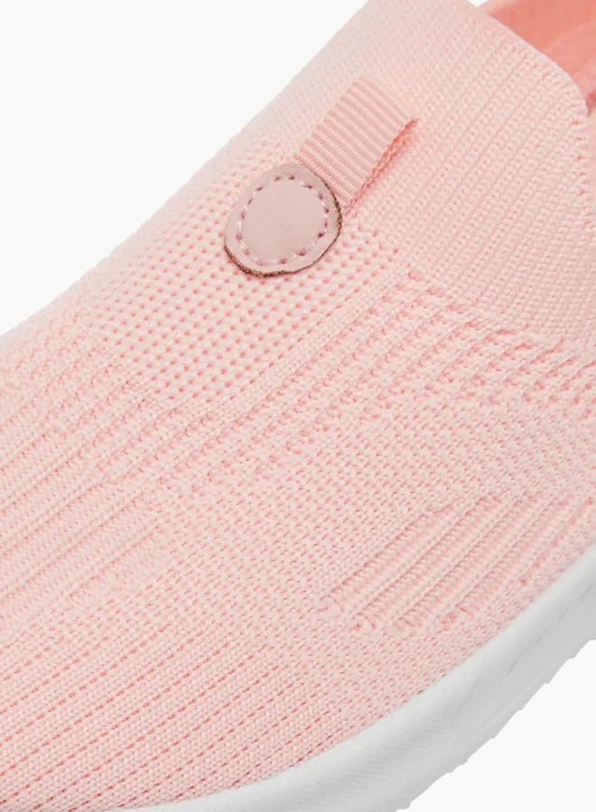 Oaklan by Shoexpress Girls by Shoexpress Pull Tab Detail Slip-On Sports Shoes