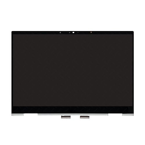 LCDOLED Replacement for HP ENVY x360 13-bf 13-bf0013dx 13-bf0023dx 13-bf0747nr 13-bf0xxx 13t-bf0xx 13.3 inches 1920x1200 IPS LCD Display Touch Screen Digitizer Assembly with Bezel 30Pin Natural Silver - Image 1