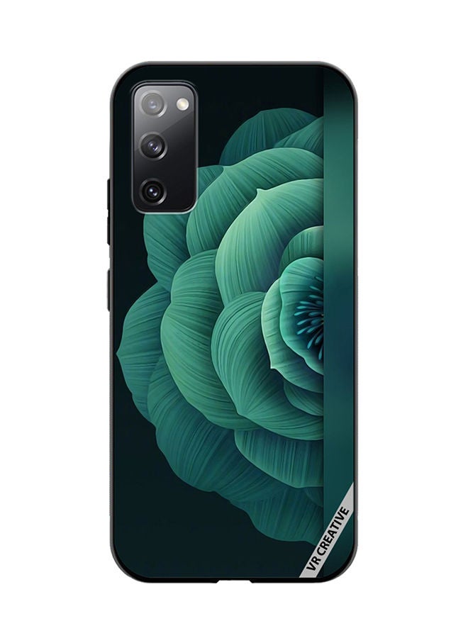 VR CREATIVE Protective Case Cover For Samsung Galaxy S20 FE 5G Flower Design Multicolour - Image 1