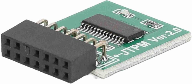 TPM 2.0 Module, Strong Encryption, 14 Pin Interface, Green - Enhanced Security, Broad Compatibility, Ideal for 11 PCs - Image 5