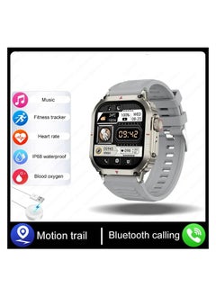AROAQ Smart Watch Men Women 1.95" Screen Compass GPS Wireless Charging NFC Sport Smart Watch For Android ios 