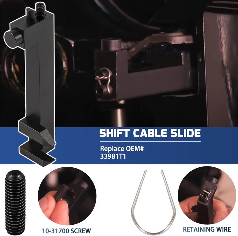 Bzsunway Lower Shift Cable Kit 865436A02 for MerCruiser Alpha Gen One & Two - Image 3