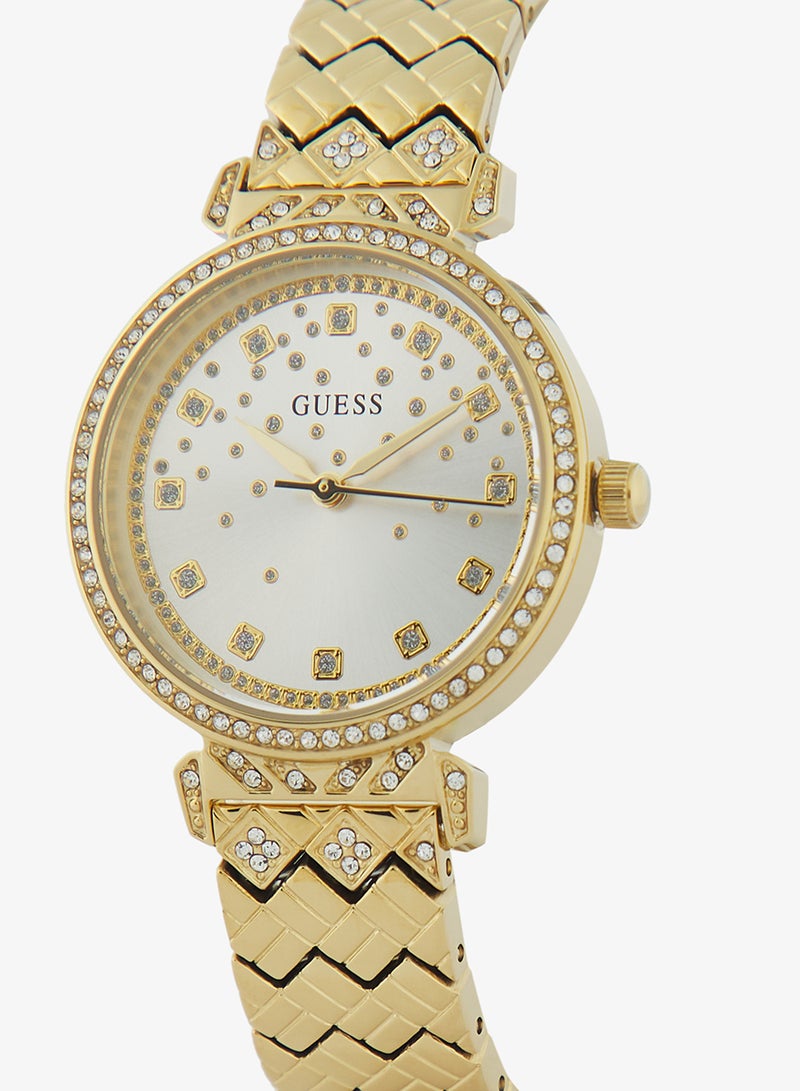 GUESS Analog Silver Dial Women's Watch-GW0763L2 - Image 2