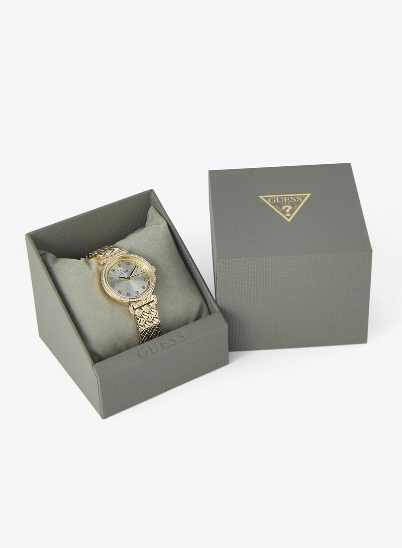 GUESS GUESS Analog Silver Dial Women's Watch-GW0763L2