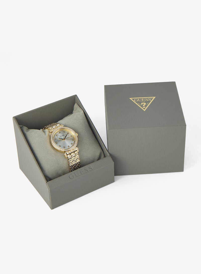 GUESS Analog Silver Dial Women's Watch-GW0763L2 - Image 5