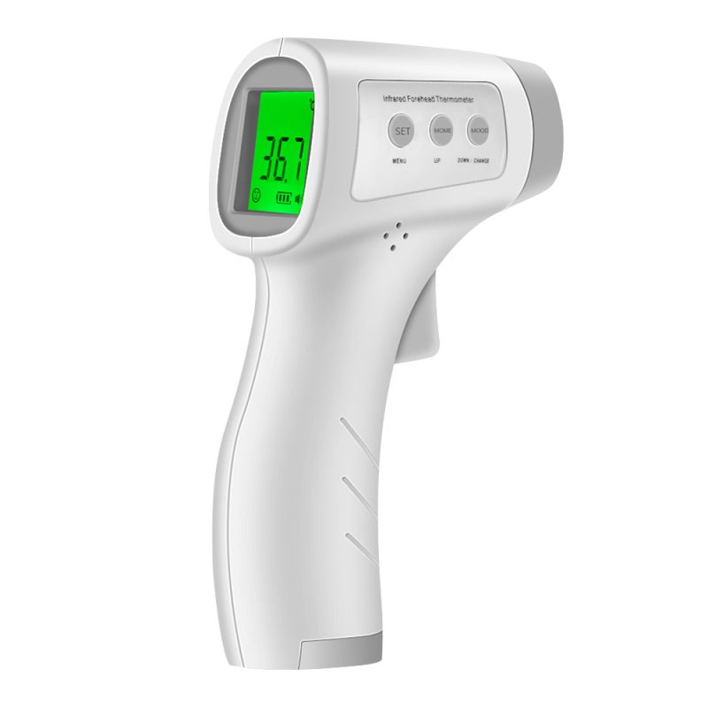 Non-contact Infrared Thermometer: White, ≤0.5s Instant Reading - Dual Measuring Modes Accurate Thermometer for Home, Medical Use And Daily Fever Screening - Image 2