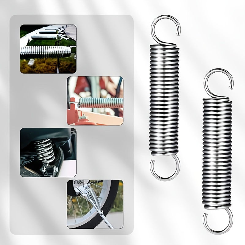 7 Pcs Small Extension Springs Dual Hook Ends For DIY Crafting Home Repairs - Image 3