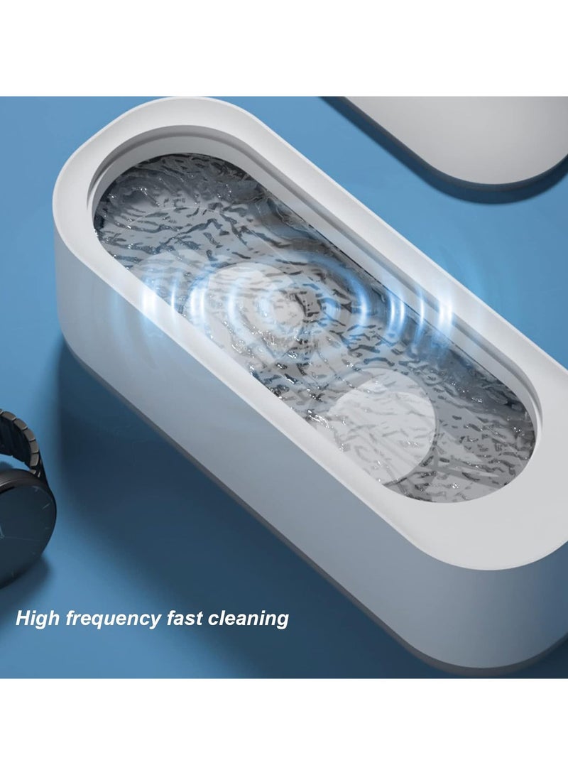 M.A&F's Ultrasonic Jewelry Cleaner, Jewelry Cleaner Machine 350ml 46KHz, Professional Sonic Cleaner with One-Touch Operation, Ultrasonic Cleaner for Jewelry, Glasses, Rings - Image 5