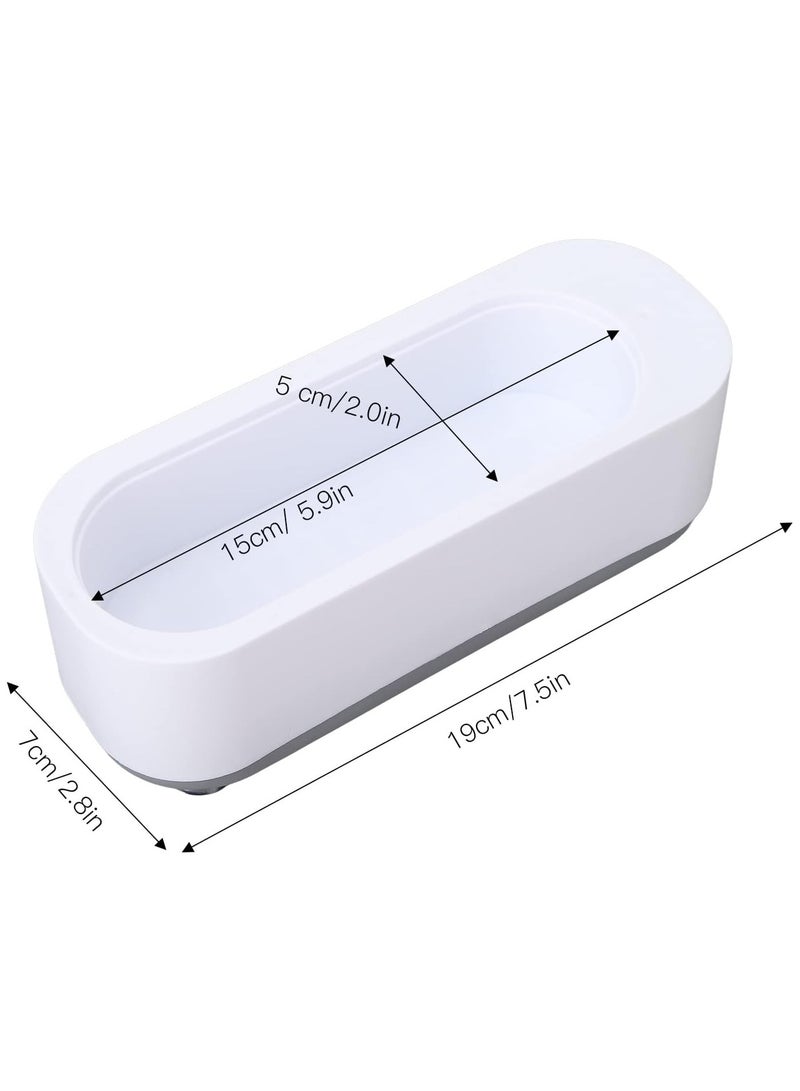 M.A&F's Ultrasonic Jewelry Cleaner, Jewelry Cleaner Machine 350ml 46KHz, Professional Sonic Cleaner with One-Touch Operation, Ultrasonic Cleaner for Jewelry, Glasses, Rings - Image 3