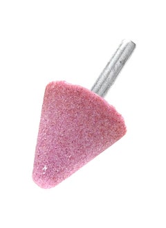 LAWAZIM Grinding Head Drill Bits-32/32- Pink Alumina Smoothing Abrasive Tapered Cone Bit -Sharpening Stones for Precision Grinding, Metal Surface Finishing Rust Removal and Multi-Purpose Shaping Tools  - Image 1