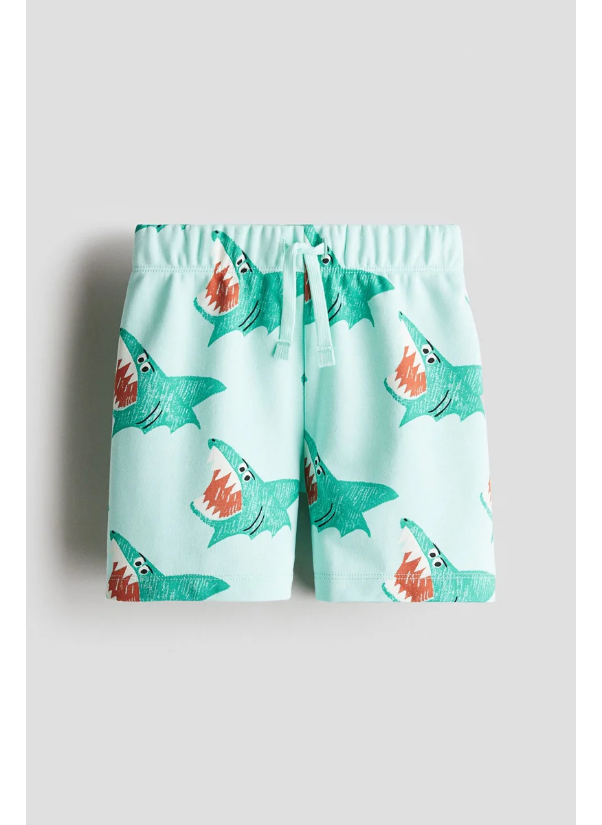 H&M Printed Sweatshorts