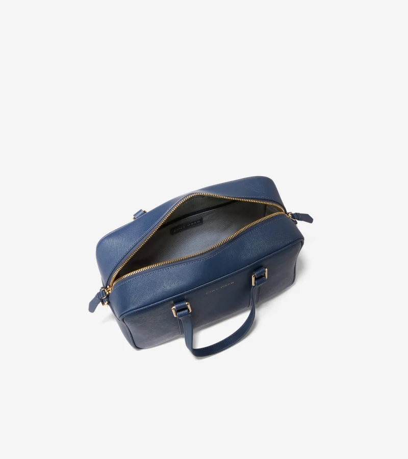 COLE HAAN Women's Go Anywhere Leather Satchel