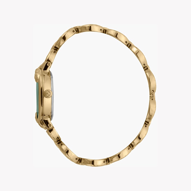 جاست كافالي ساعة نسائية من جاست كافاللي بهيكل من الفولاذ المقاوم للصدأ اللون الذهبي وسوار من الفولاذ المقاوم للصدأ اللون الذهبي - Image 2