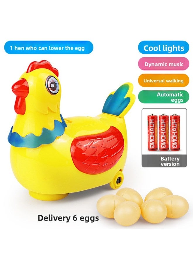 Walking, Laying Eggs, Laying Eggs, Singing Little Hen, Cock, Electric Universal Children's Baby Educational Toys For Boys And Girls