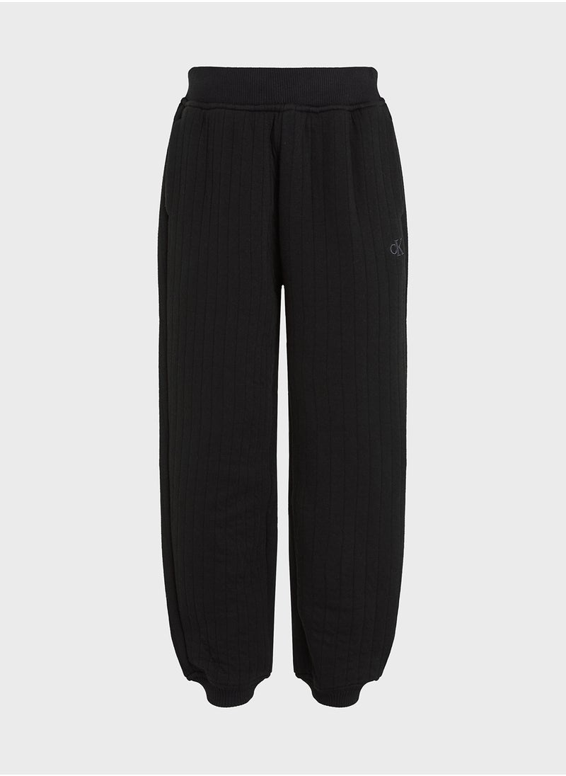 Calvin Klein Jeans Kids Quilted Sweatpants  - Image 4