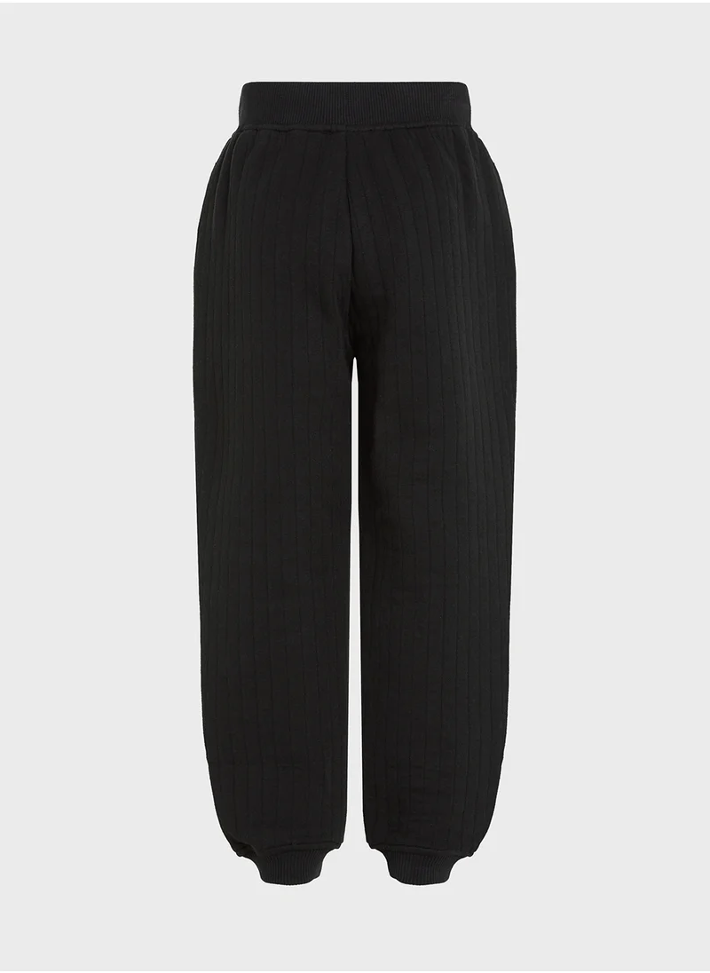 Calvin Klein Jeans Kids Quilted Sweatpants