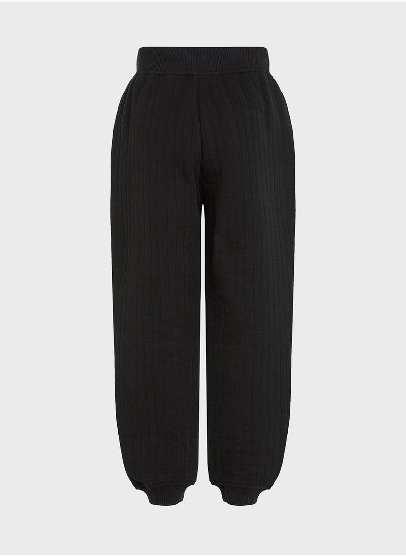 Calvin Klein Jeans Kids Quilted Sweatpants  - Image 5
