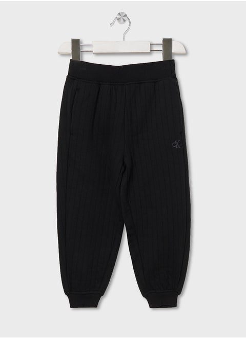 Kids Quilted Sweatpants
