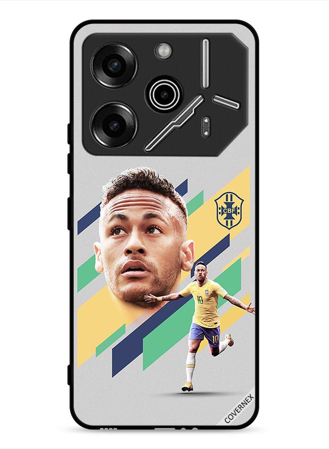 Covernex Tecno Pova 6 Pro 5G Protective Case Cover Neymar Art - Image 1