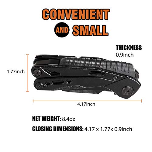 ForChic 15 in 1 Multitool Pliers, Universal Gift for Men - Stocking Stuffers, Christmas Gifts for Him, Husband, Boyfriend or Grandpa - Image 3