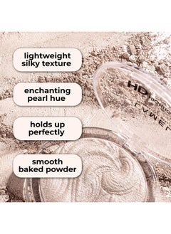 LAMEL Hd Highlighting Face Powder Natural Glow & Subtle Shimmer Finish Baked Blendable Pigmented Formula Longlasting & Faderesistant Wear 401 12G/0.42 Oz  - Image 3