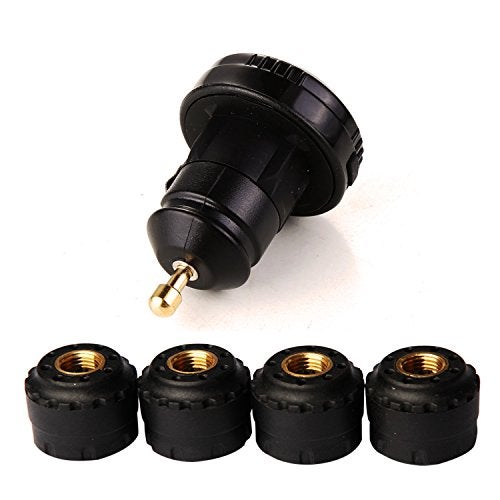 VESAFE Wireless Tire Pressure Monitoring System (TPMS) for Small Size 4-tire Vehicles, Including 4 External Cap sensors (0-87PSI) - Image 3