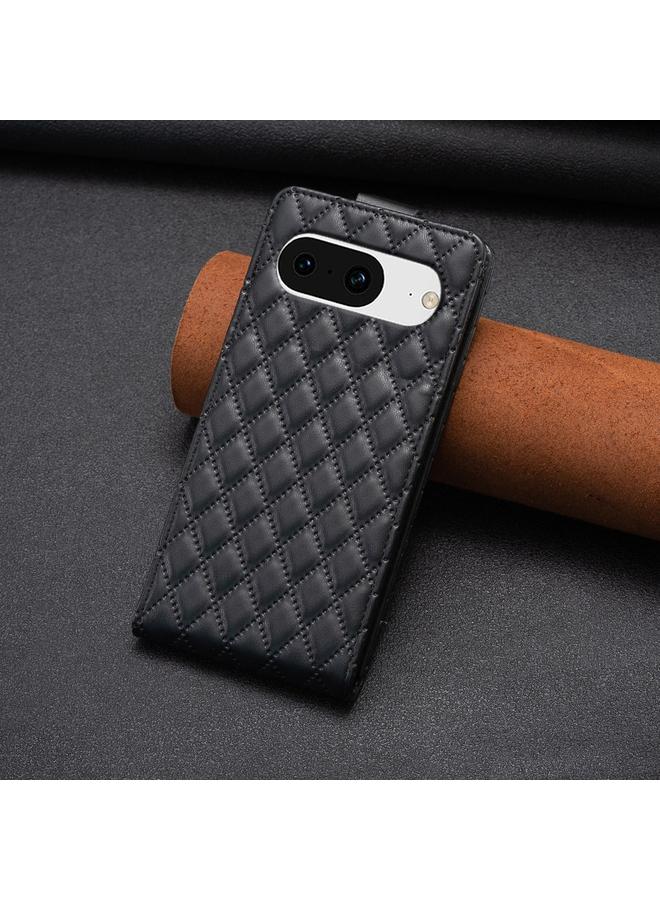 Green Tiger Case For Google Pixel 8 Diamond Lattice Vertical Flip Leather Phone Case - Image 3