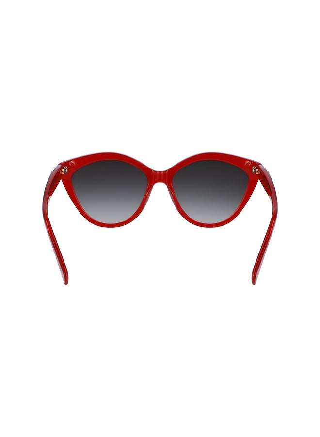 Longchamp Women's UV Protection Cat Eye Sunglasses - LO730S-600-5616 - Lens Size: 56 Mm - Image 4