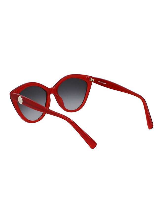 Longchamp Women's UV Protection Cat Eye Sunglasses - LO730S-600-5616 - Lens Size: 56 Mm - Image 3