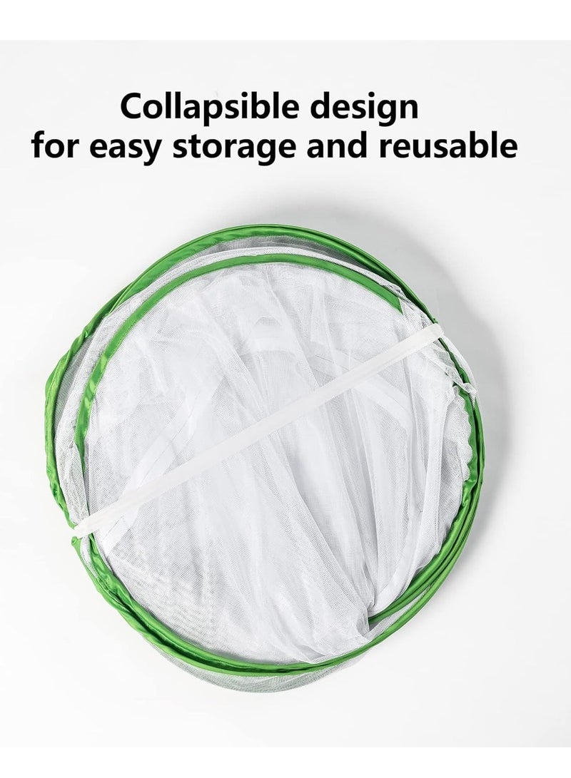 Excefore 36" Outdoor Mesh Plant Enclosure, Plant Cover for Pests, Bird and Pest Protection Guard for Fruit, Vegetables, Flowers and Herbs Pop-Up Cage 24 x 24 x 36 Inches - Image 5