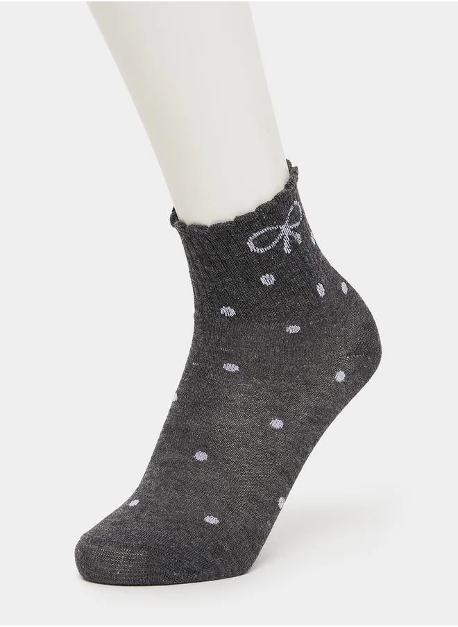 ستايلي Styli Set of 4 - Ribbon Socks