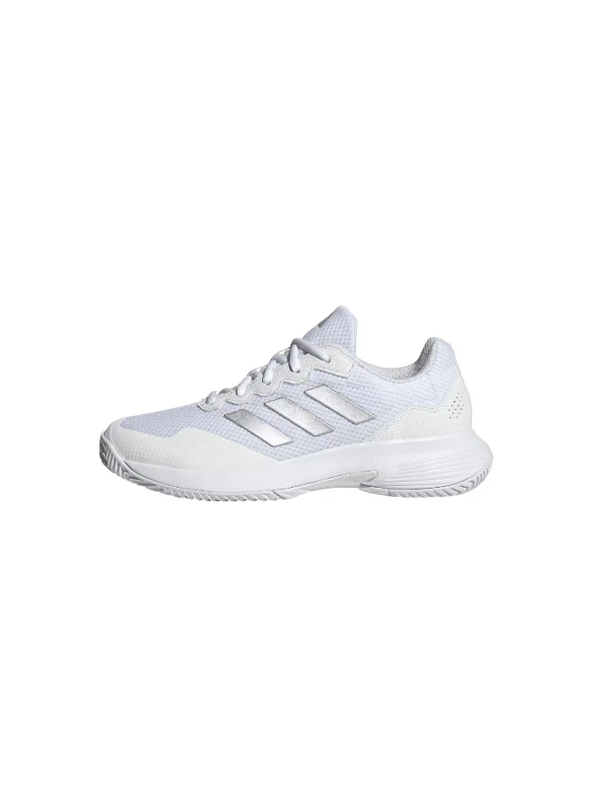 Adidas Gamecourt 2 W White Tennis Shoes For Women 3.5