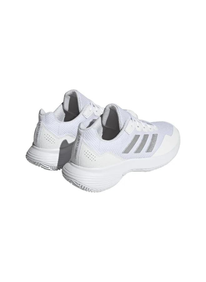 Adidas Gamecourt 2 W White Tennis Shoes For Women 3.5