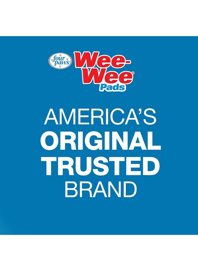four paws 10 Count Wee-Wee Febreze Absorbent Pee Pads For Dogs - Standard Size (22" X 23") - Odor Control Dog Training Pads - Puppy Pads - Wee Wee Pads - Image 2