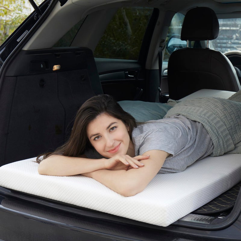 Jamdok 2Inch Cot Mattress Topper,Narrow Twin Foam Mattress for Camping Cot,Sofa Bed,Pull Out Chair Cushion,Portable,Roll Up Surpportive Sleep Pad(75 x 30) - Image 5