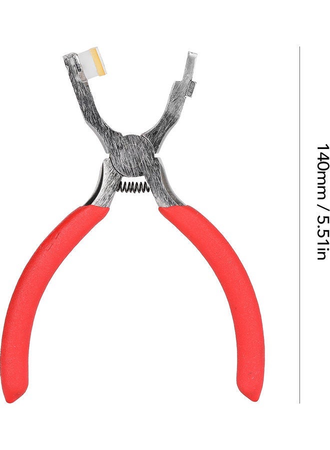 NIBEMINENT 3-Piece Hole Puncher Set Red/Silver  - Image 2