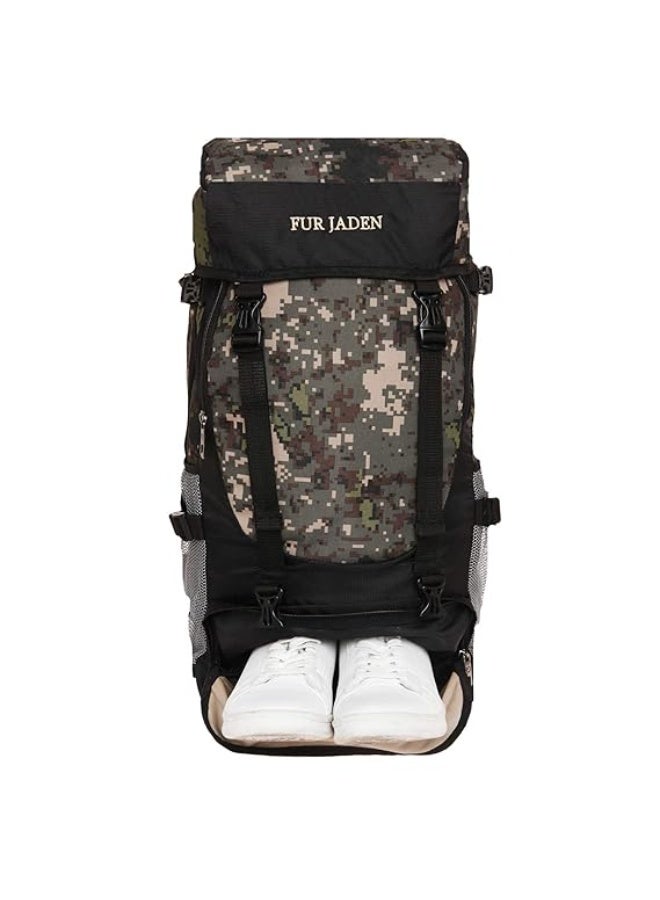 Fur Jaden 55 LTR Rucksack Travel Backpack Bag for Trekking, Hiking with Shoe Compartment - Image 1