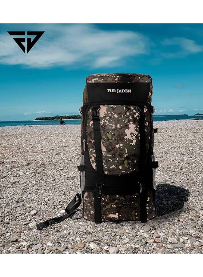 Fur Jaden 55 LTR Rucksack Travel Backpack Bag for Trekking, Hiking with Shoe Compartment - Image 2