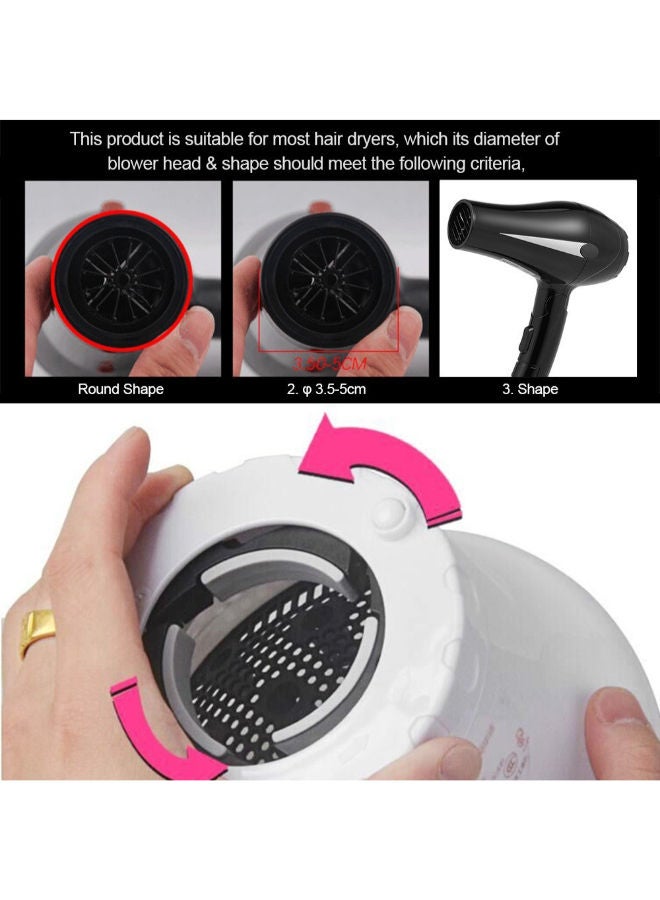 Loquat Adjustable Blow Diffuser Black - Image 2