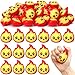 Soaoo 24 Pcs Fire Stress Balls Fake Fire Funny Squeeze Stress Relief Balls Toys for Adults Fidget Toy Therapy Fidget Appreciation Gifts for Christmas Office Coworker Birthday Office Stuffer - Image 2