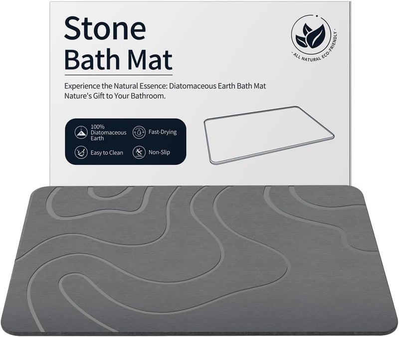 ZIKIBL Stone Bath Mat - Image 1